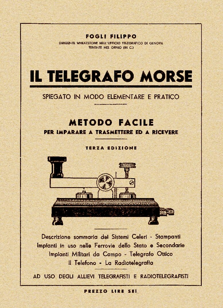 Fogli - Il telegrafo Morse